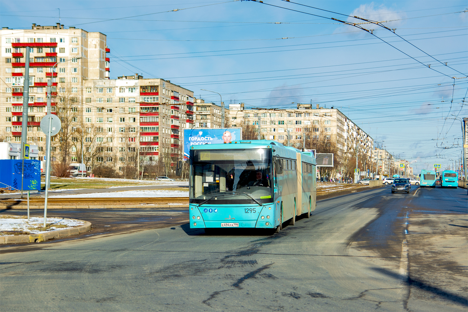 Saint Petersburg, MAZ-216.066 # 1295