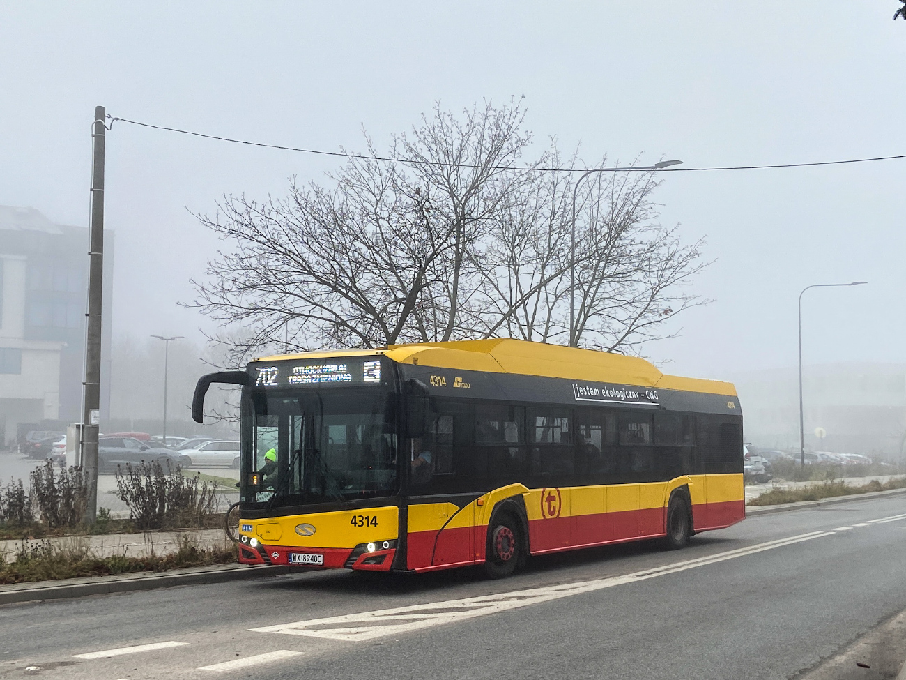 Warszawa, Solaris Urbino IV 12 CNG # 4314