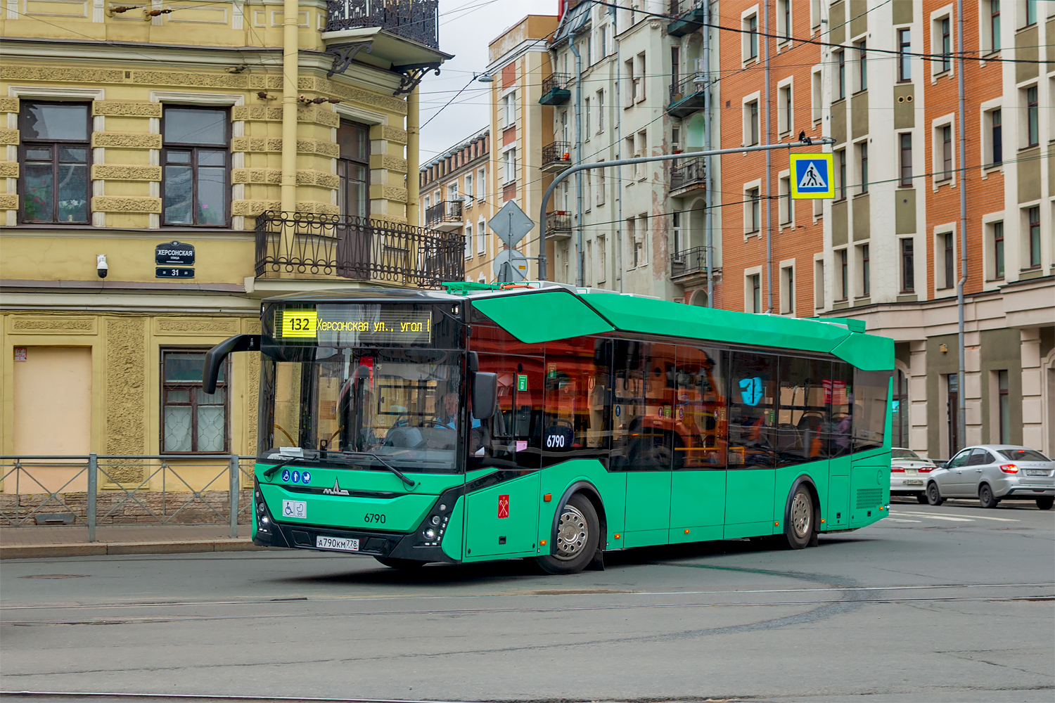 Saint Petersburg, MAZ-303.E23 # 6790