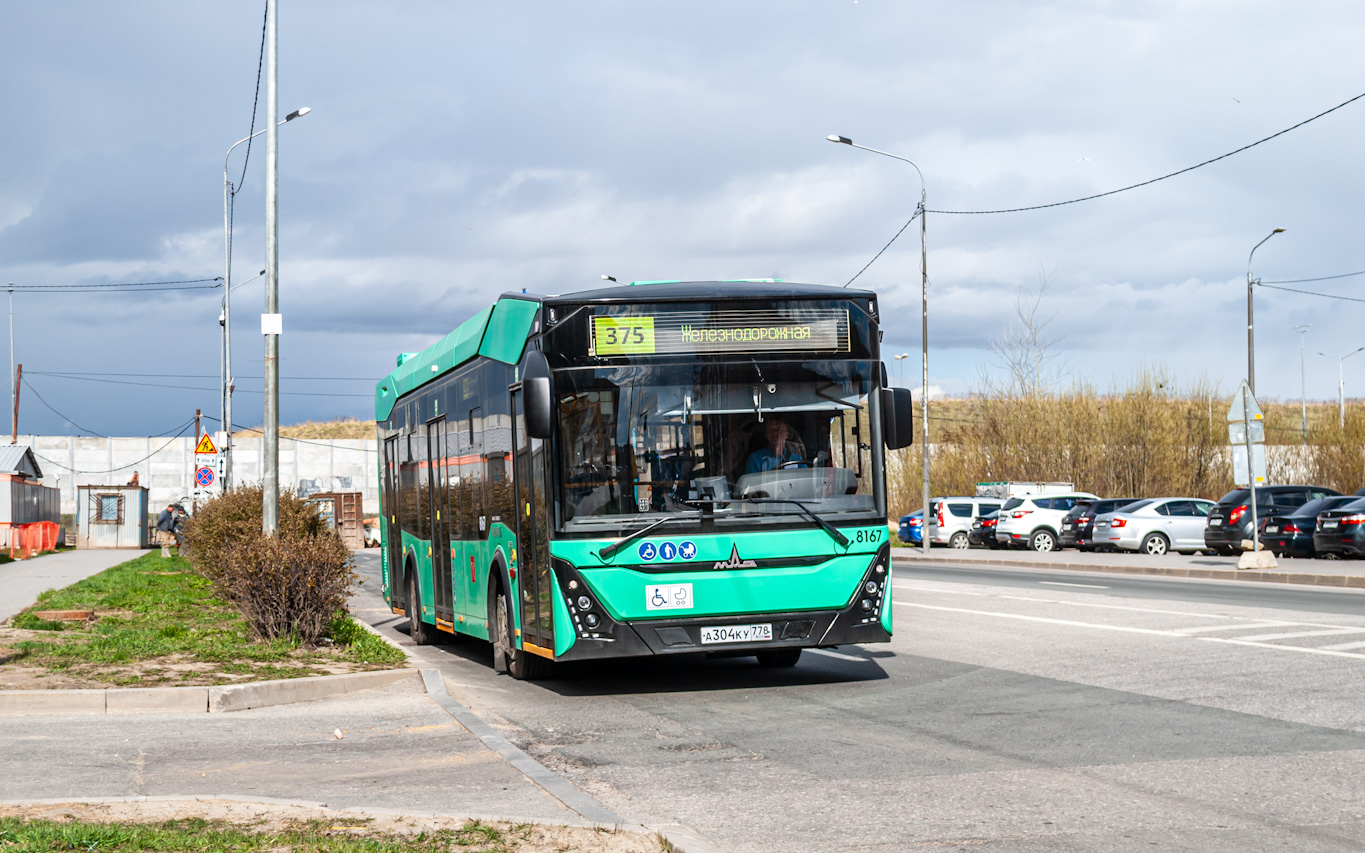 Saint Petersburg, MAZ-303.E23 # 8167