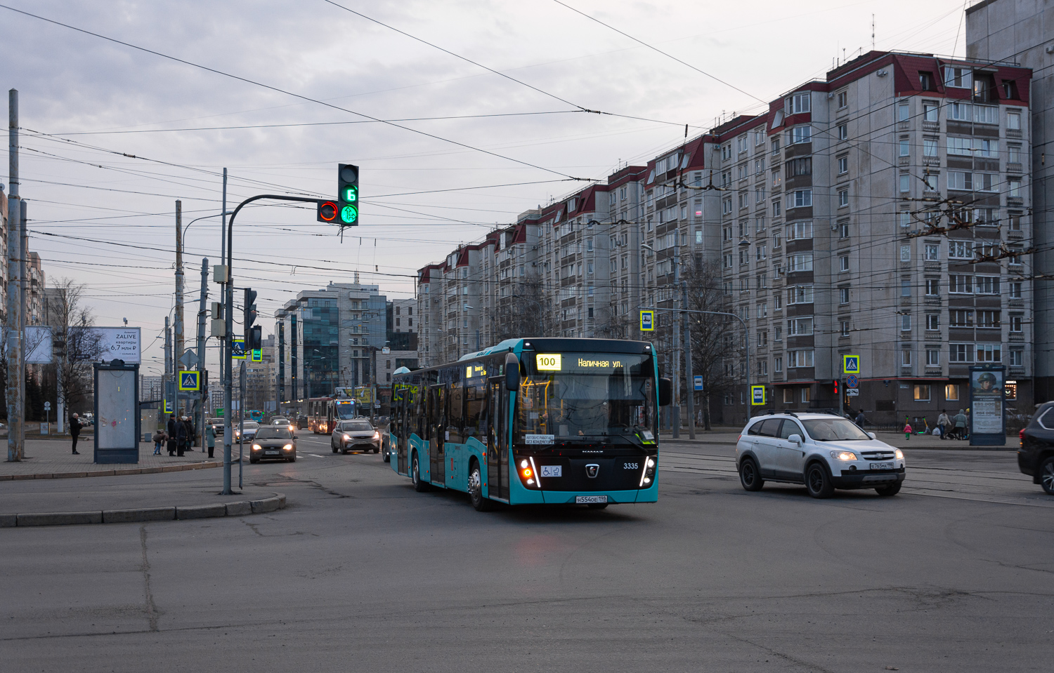 Saint Petersburg, NefAZ-5299-40-52 # 3335