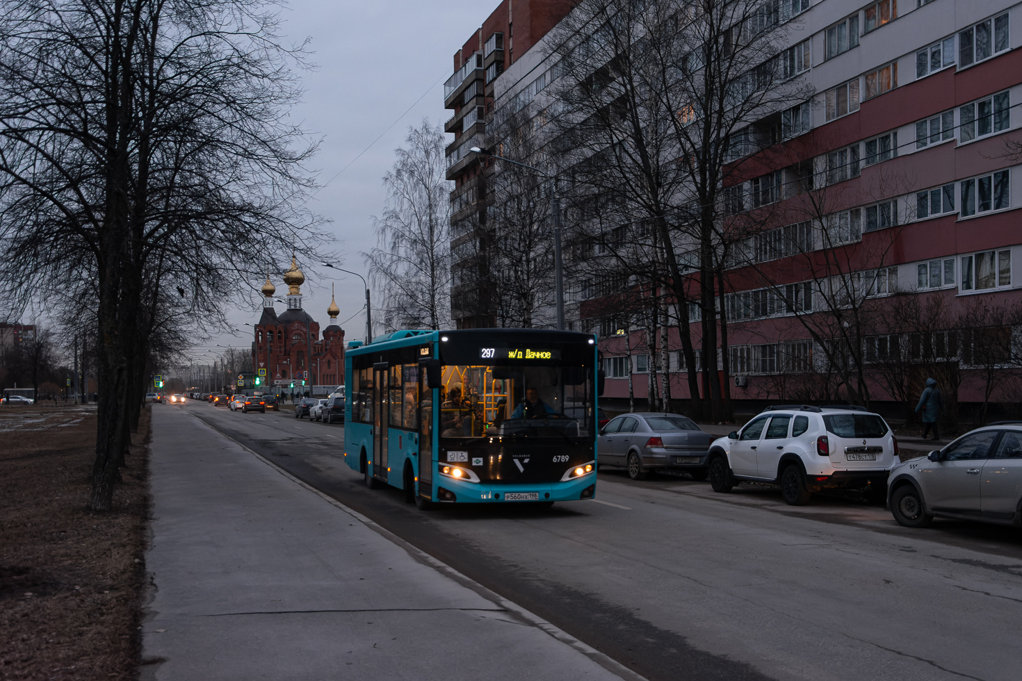 Saint Petersburg, Volgabus-4298.G4 (LNG) # 6789