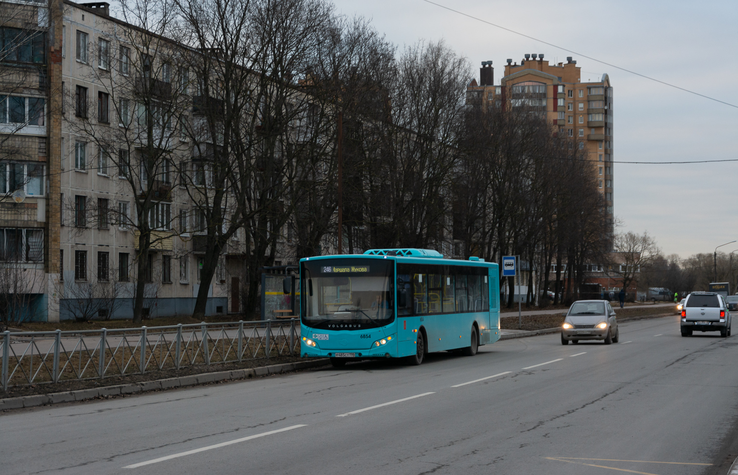 Saint Petersburg, Volgabus-5270.G4 (LNG) # 6854
