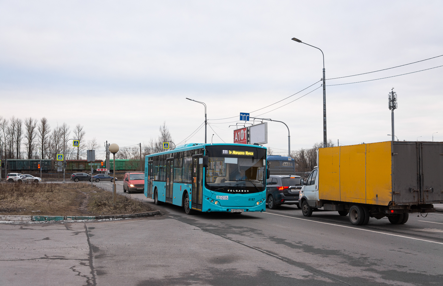 Saint Petersburg, Volgabus-5270.G2 (LNG) # 6187