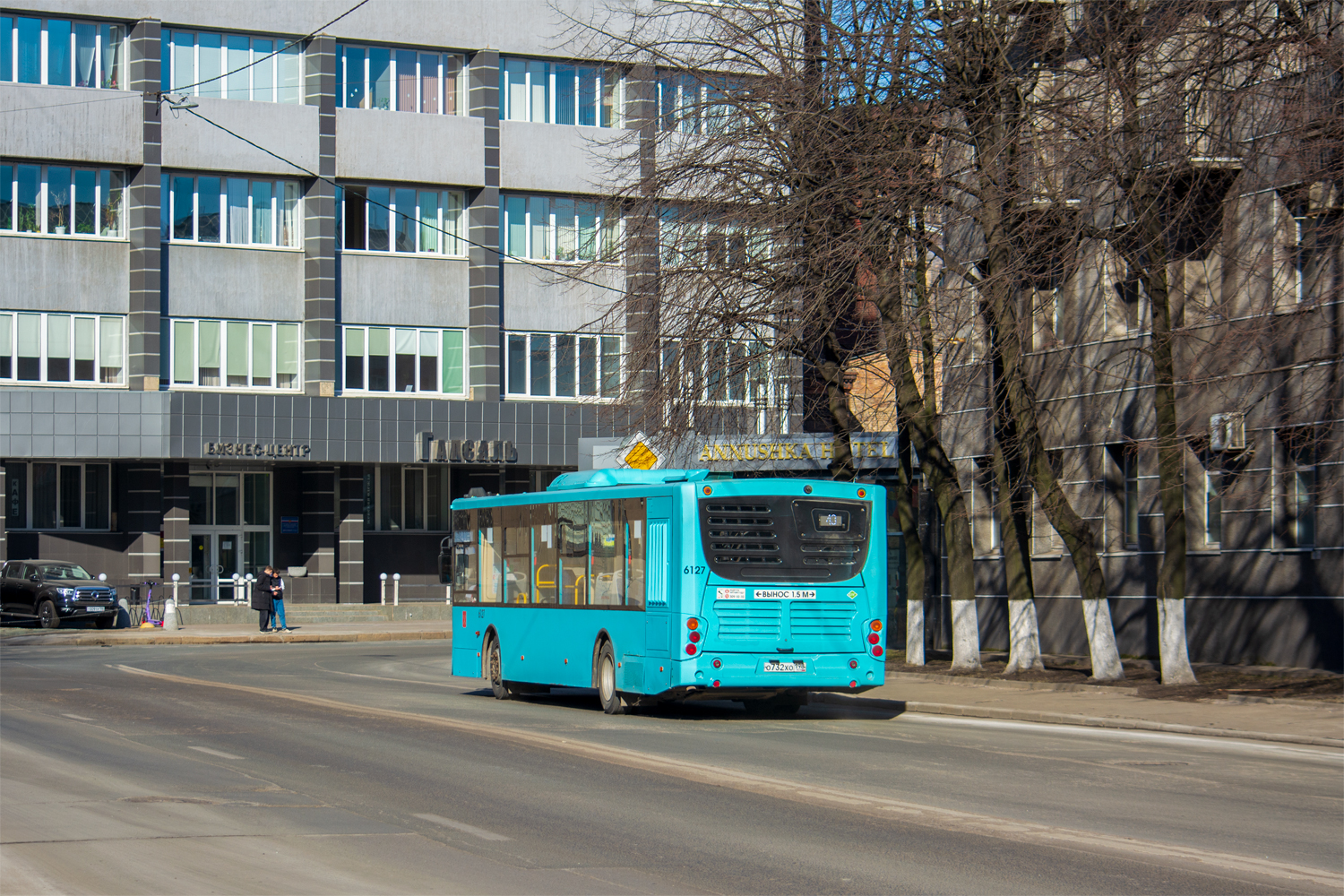 Saint Petersburg, Volgabus-5270.G2 (LNG) # 6127