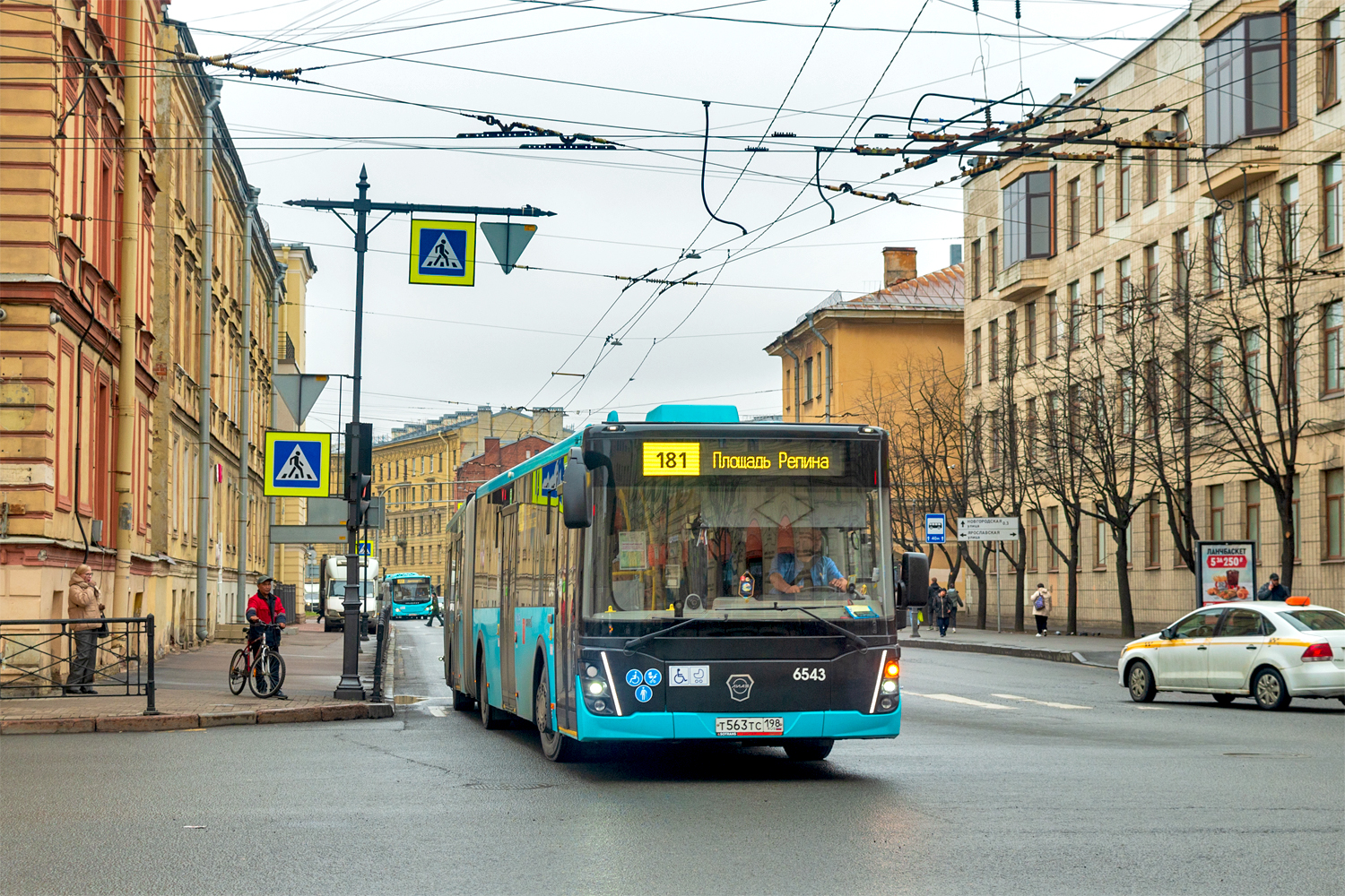 Saint Petersburg, LiAZ-6213.65 # 6543