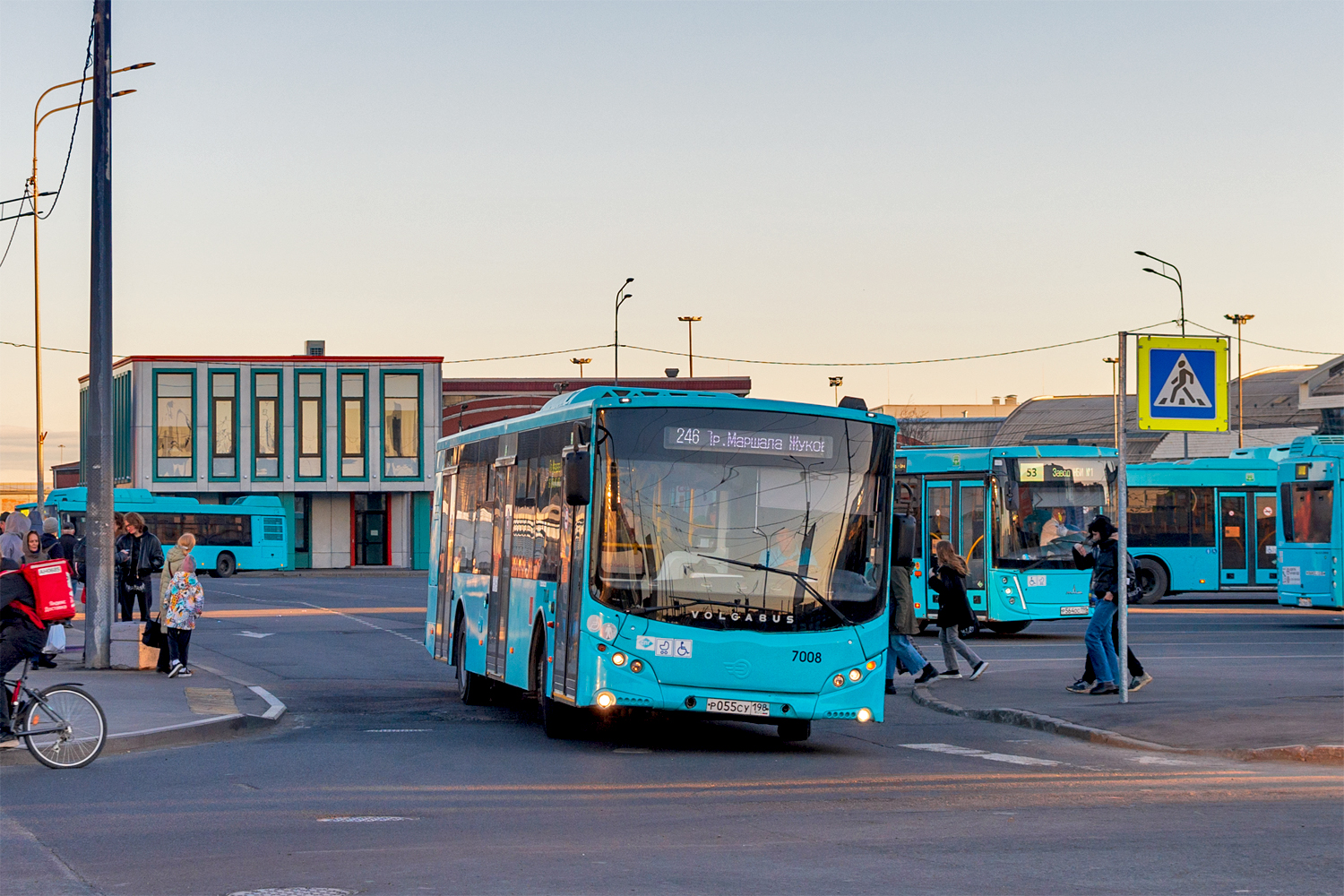 Saint Petersburg, Volgabus-5270.G4 (LNG) # 7008