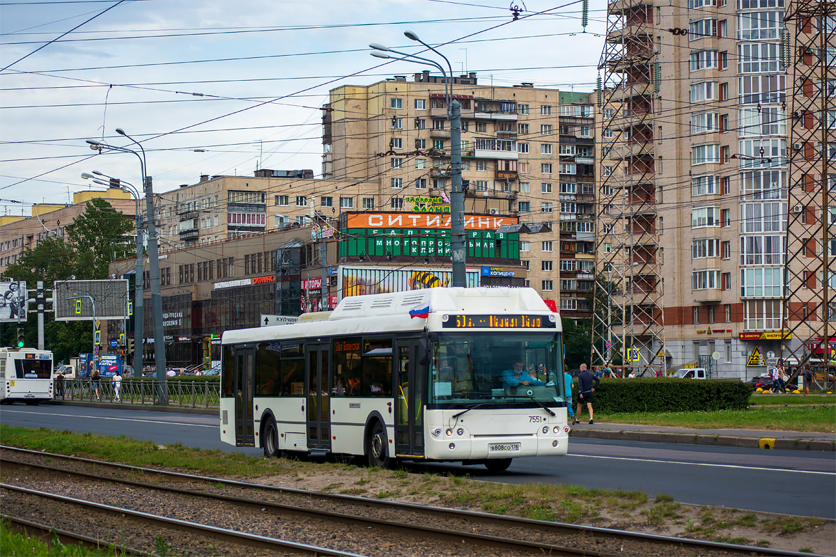 Saint Petersburg, LiAZ-5292.71 # 7551