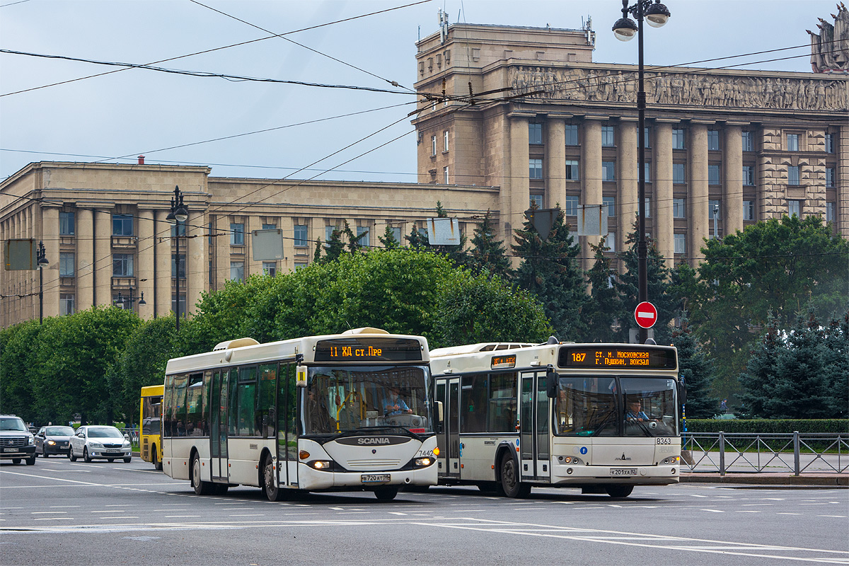 Saint Petersburg, Scania OmniLink I (Scania-Piter) # 7442
