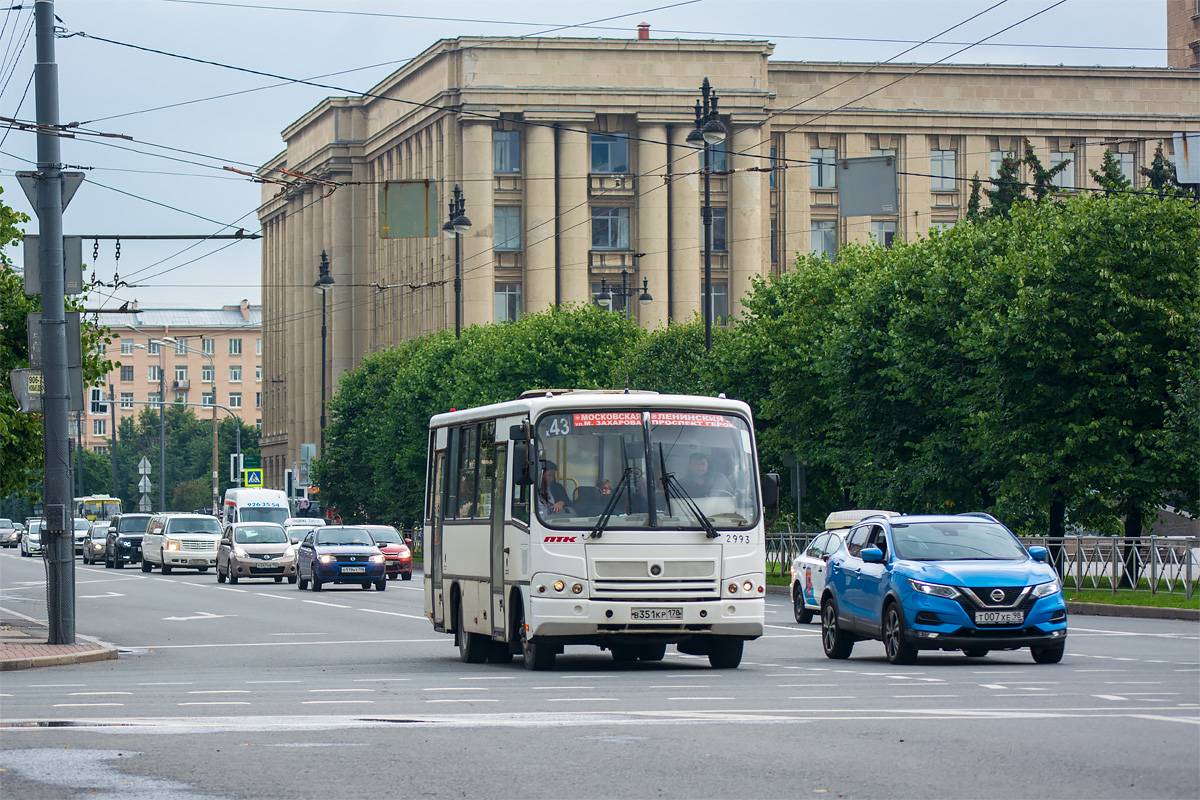 Saint Petersburg, PAZ-320402-05 # 2993