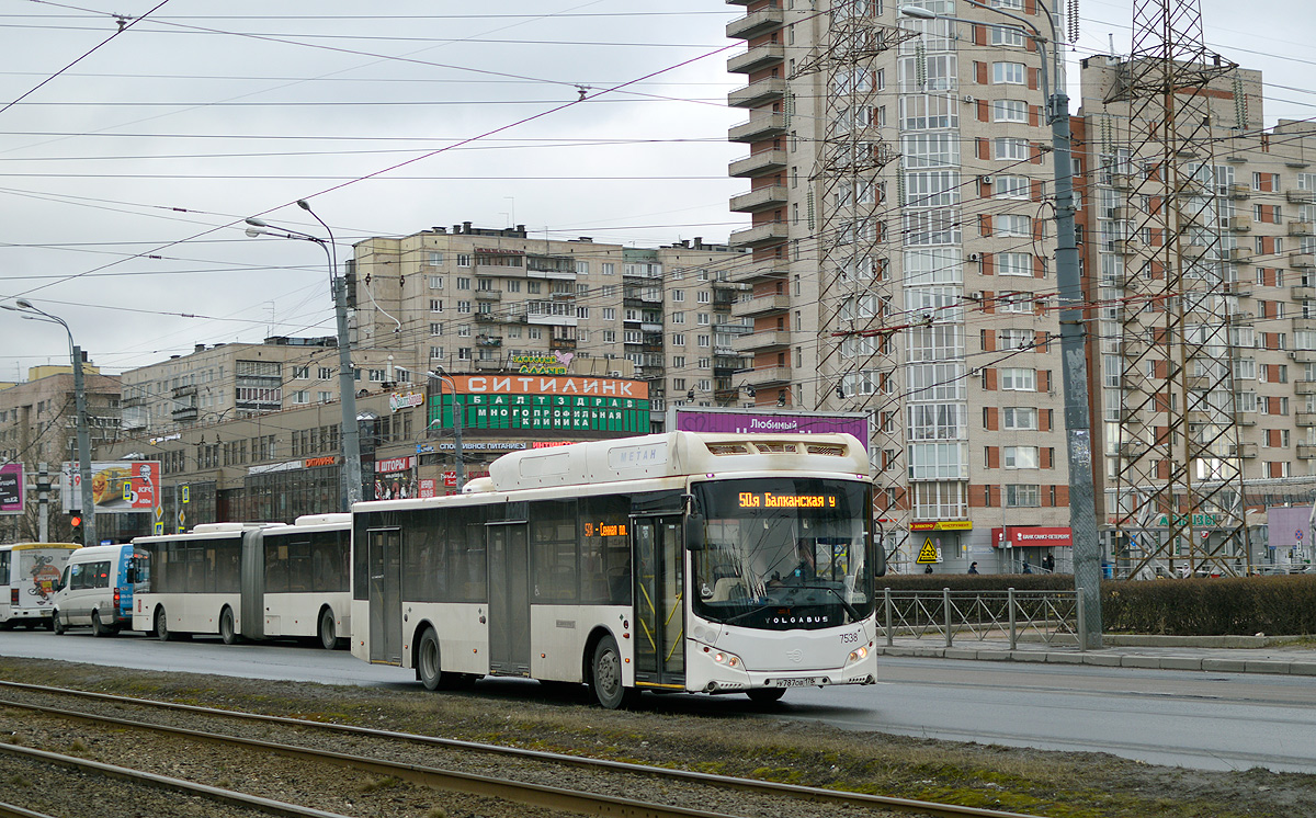 Saint Petersburg, Volgabus-5270.G2 (CNG) # 7538