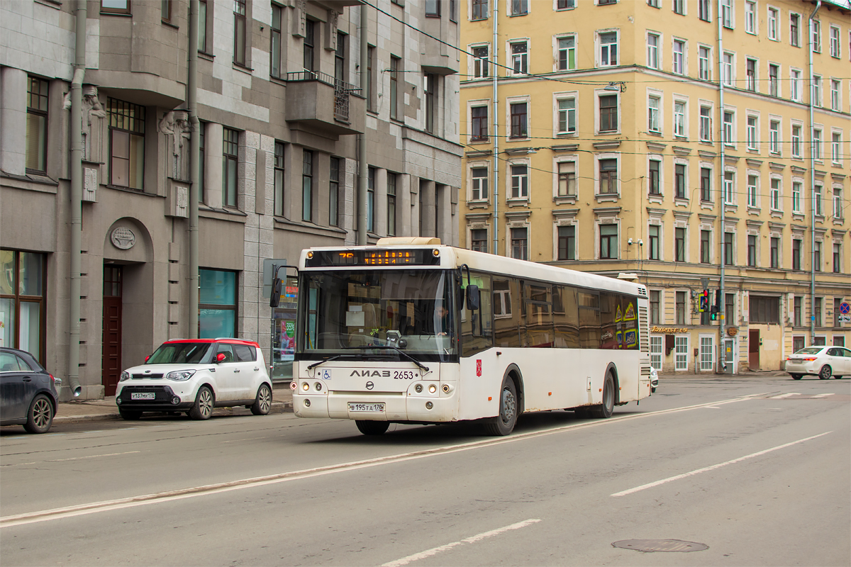 Saint Petersburg, LiAZ-5292.60 # 2653