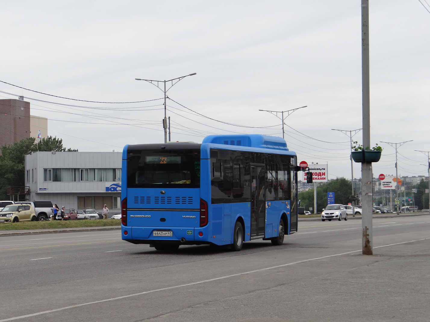 Petropavlovsk-Kamchatsky, Yutong ZK6890HGQ # 411