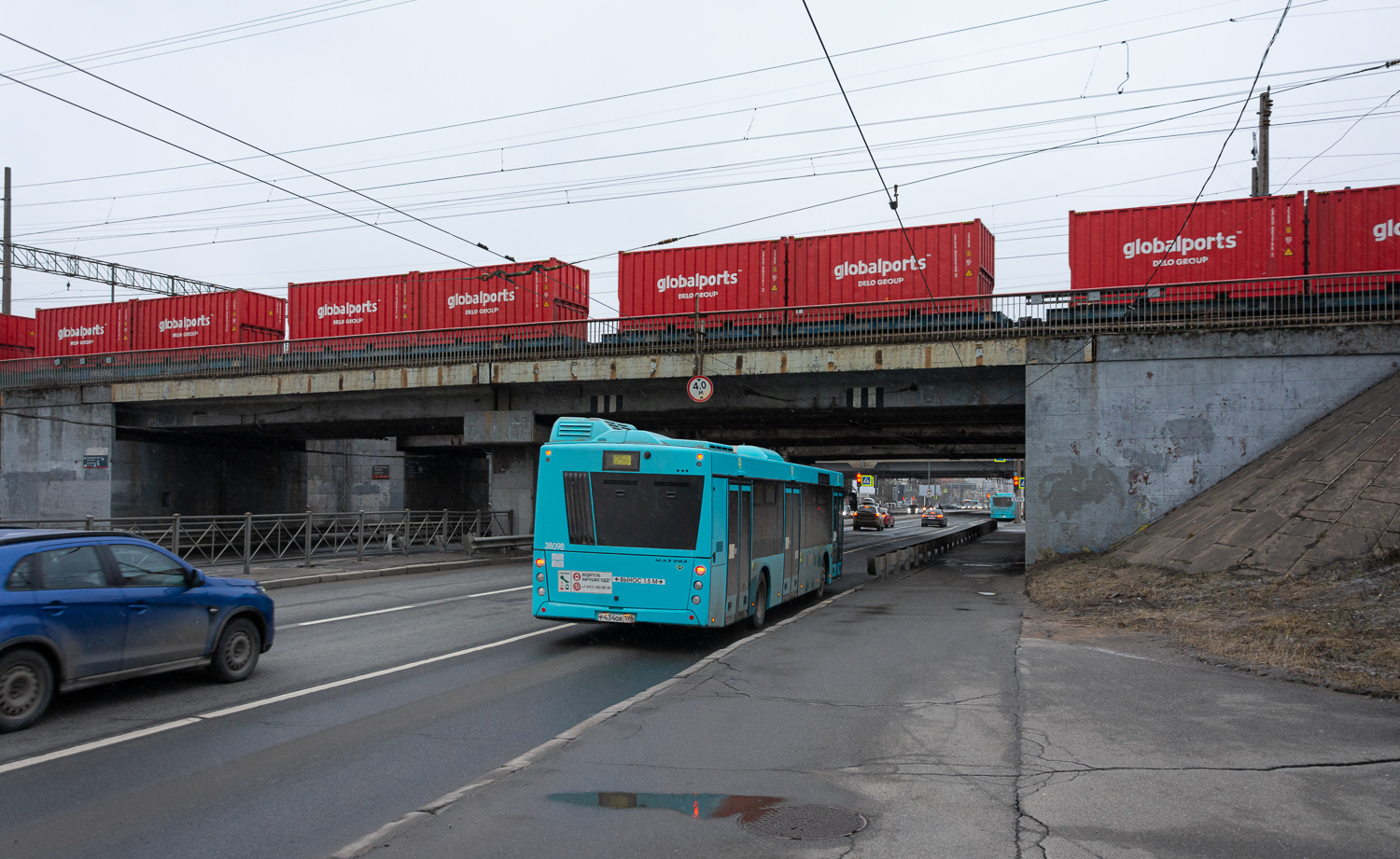 Saint Petersburg, MAZ-203.945 # 38098