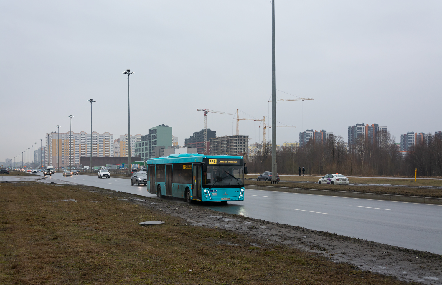 Saint Petersburg, MAZ-203.047 # 2691