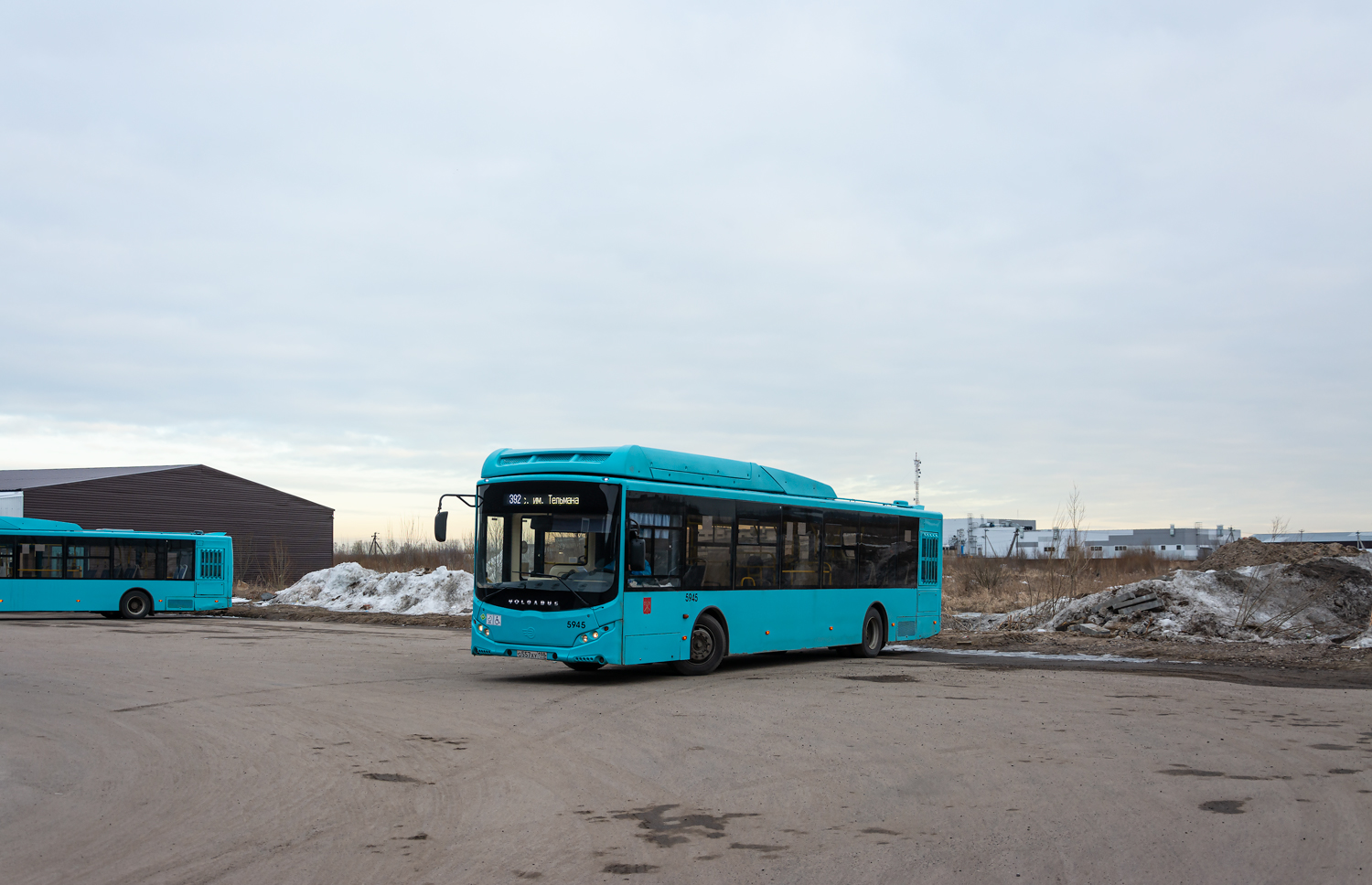 Saint Petersburg, Volgabus-5270.G2 (CNG) # 5945