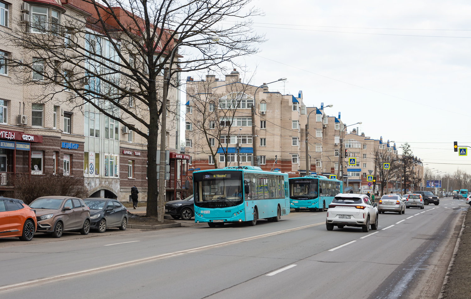 Saint Petersburg, Volgabus-5270.G2 (LNG) # 6165