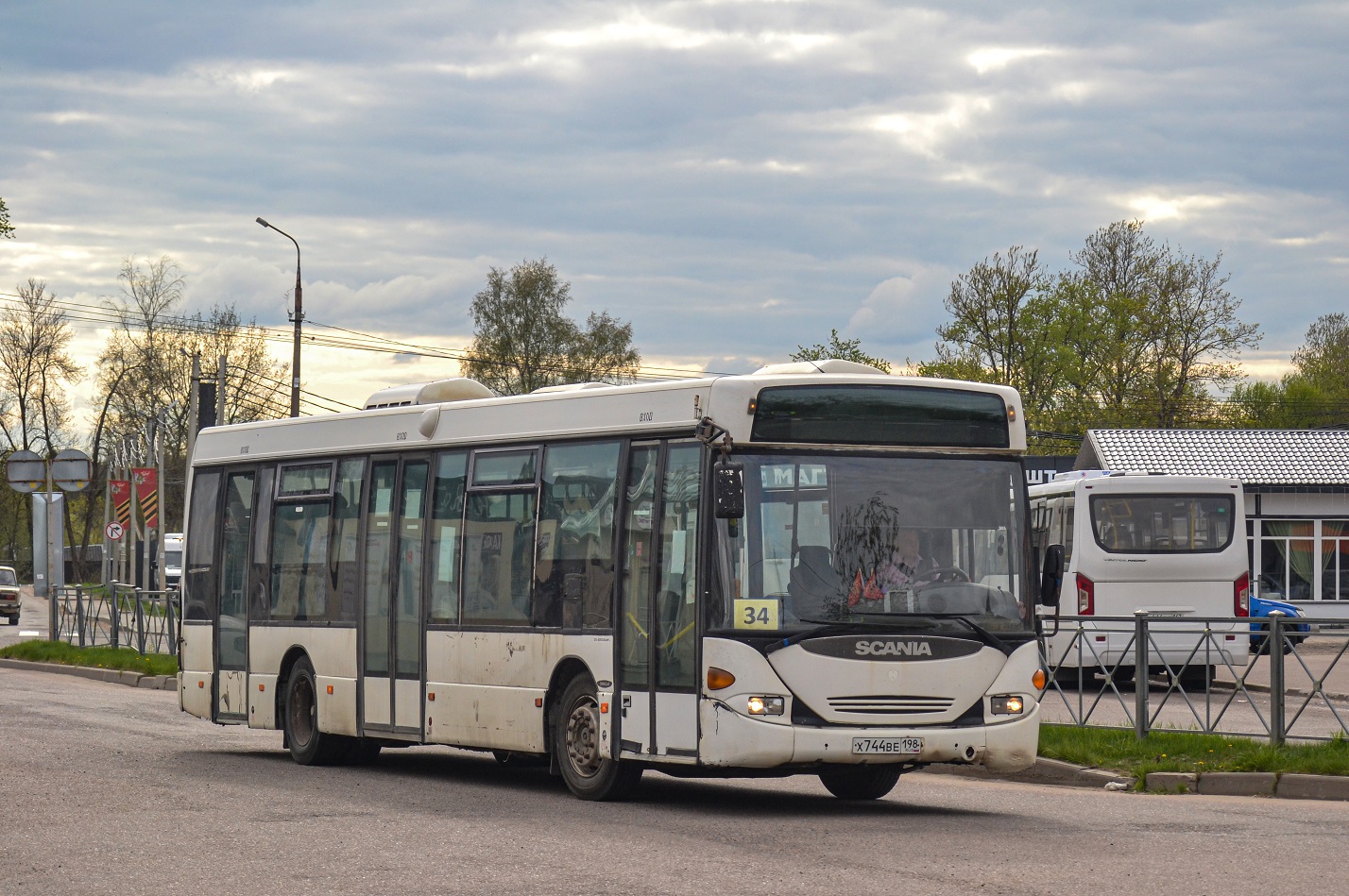Волосово, Scania OmniLink I (Скания-Питер) № Х 744 ВЕ 198