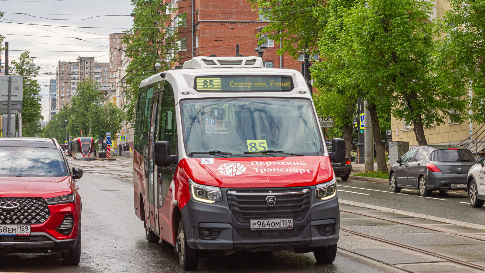 Perm, GAZ-A68R52 City # Р 964 ОМ 159