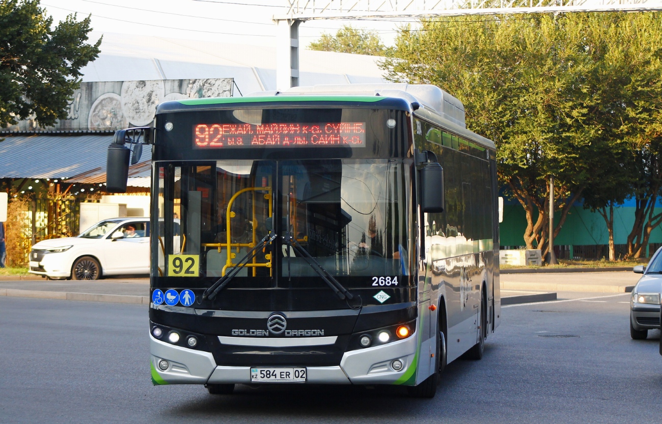 Almaty, Golden Dragon XML6125CN (Hyundai Trans Auto) # 2684