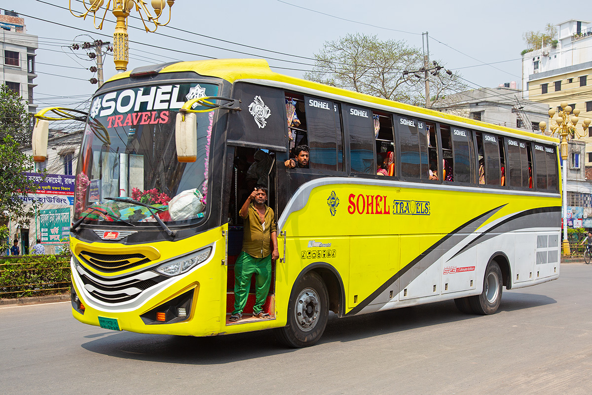 Dhaka, Hino # DM-BA-12-3864
