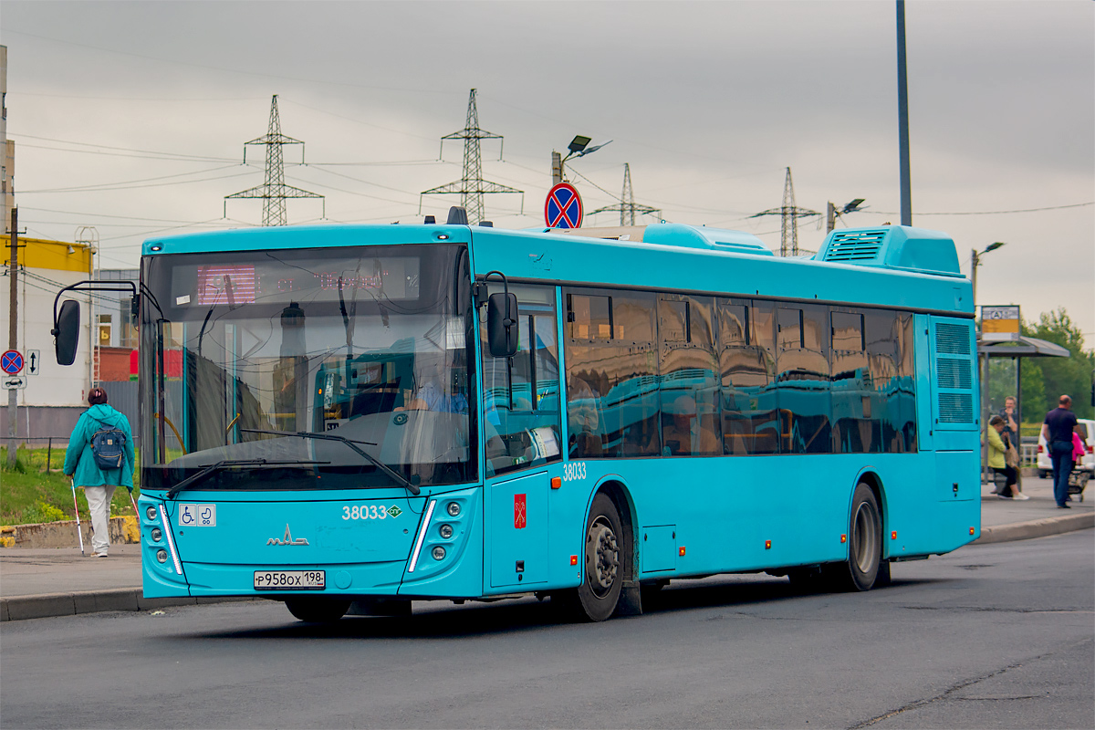 Saint Petersburg, MAZ-203.945 No. 38033