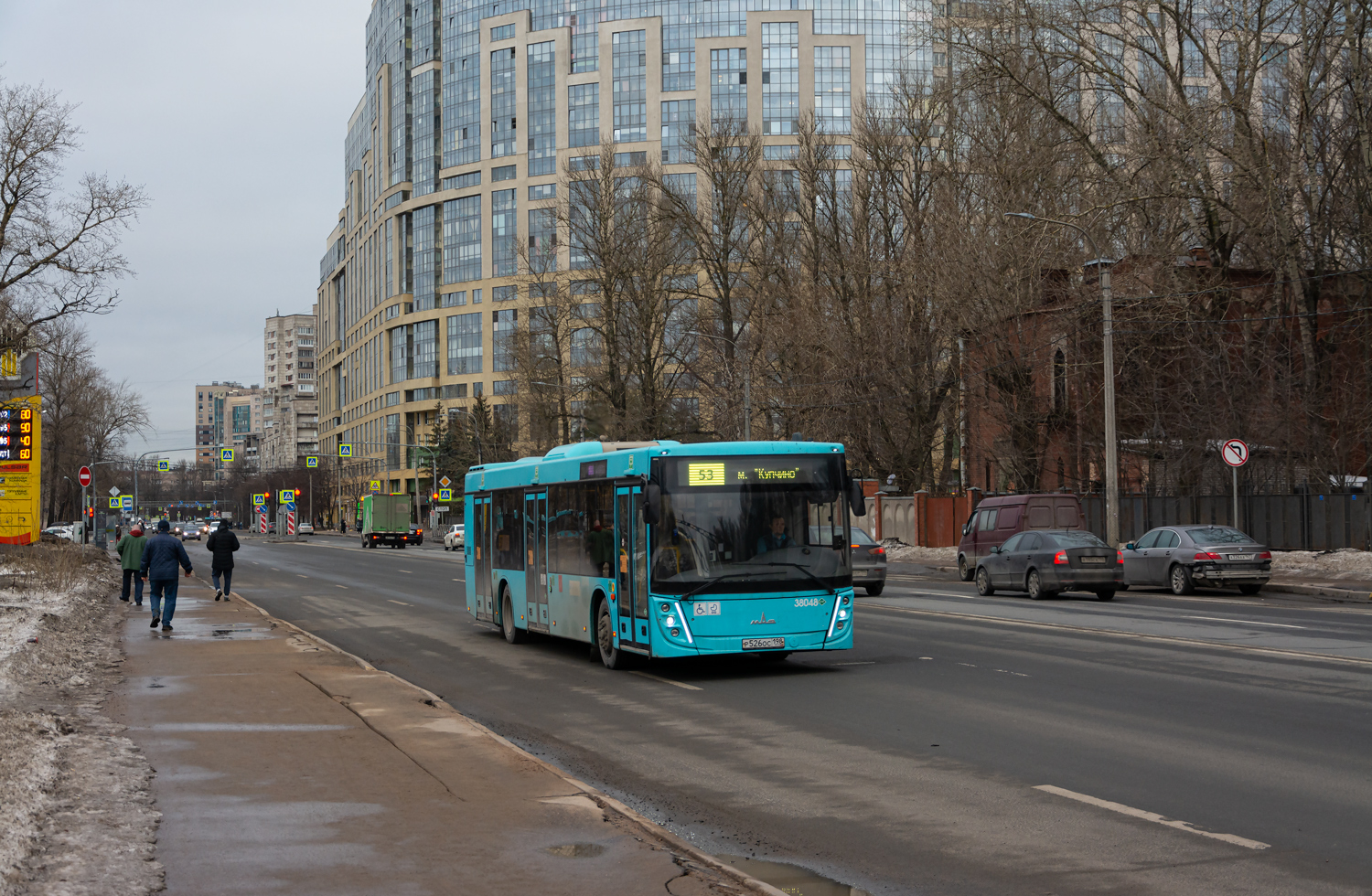 Saint Petersburg, MAZ-203.945 No. 38048