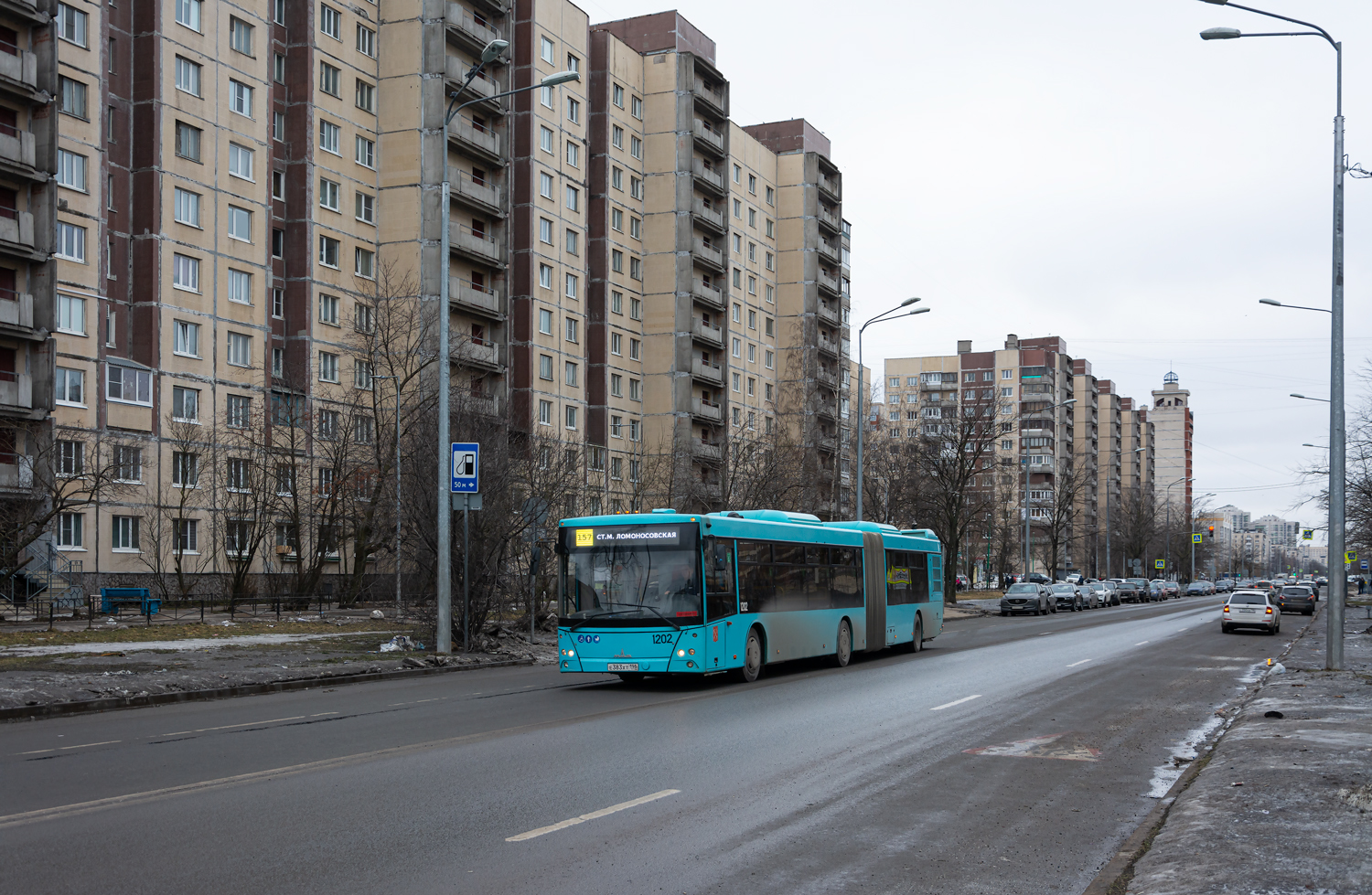 Saint Petersburg, MAZ-216.066 No. 1202