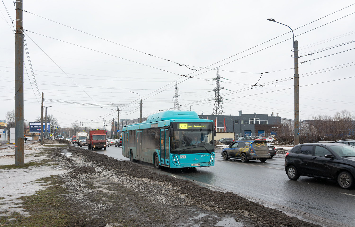 Saint Petersburg, MAZ-203.948 # 38307