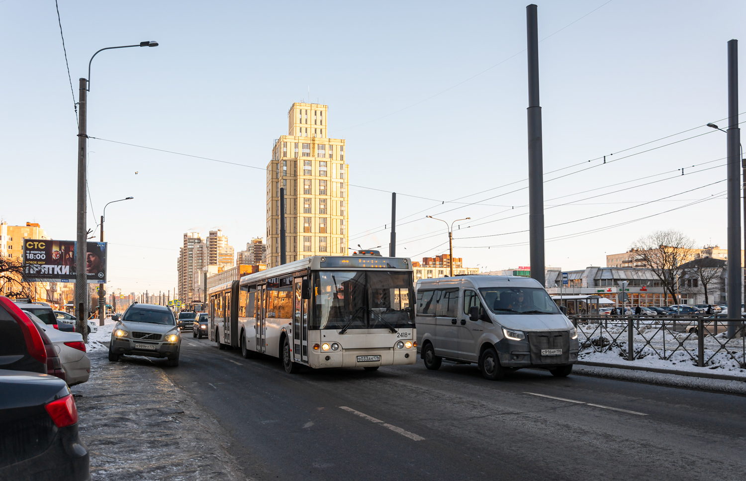 Saint Petersburg, LiAZ-6213.20 # 2418