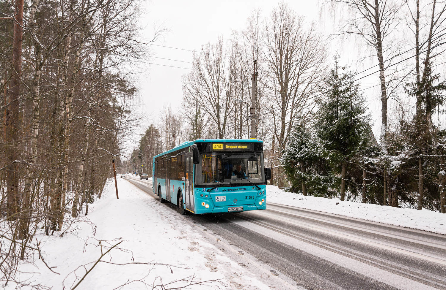 Saint Petersburg, LiAZ-5292.67 (LNG) # 31078