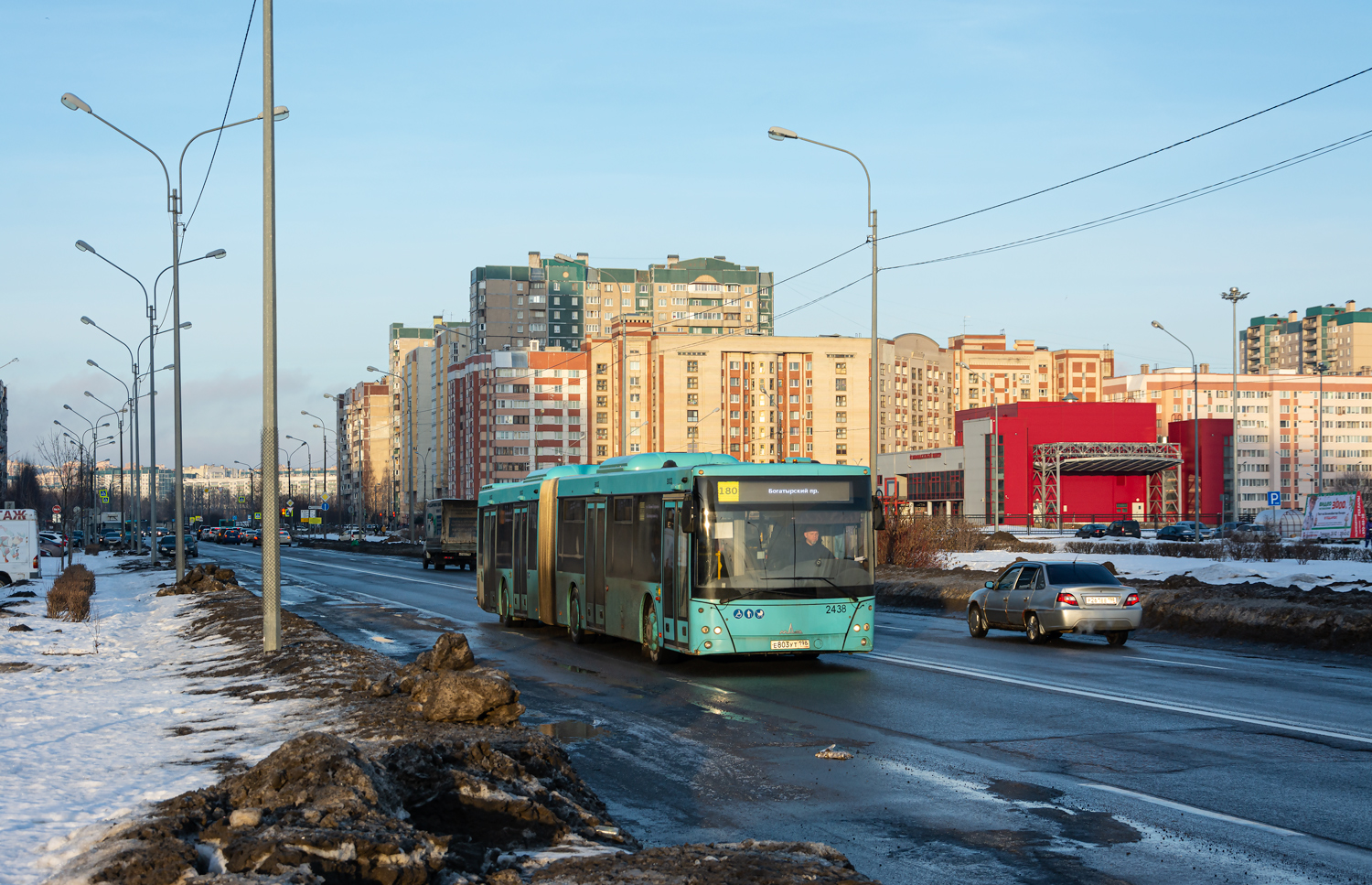 Saint Petersburg, MAZ-216.066 # 2438