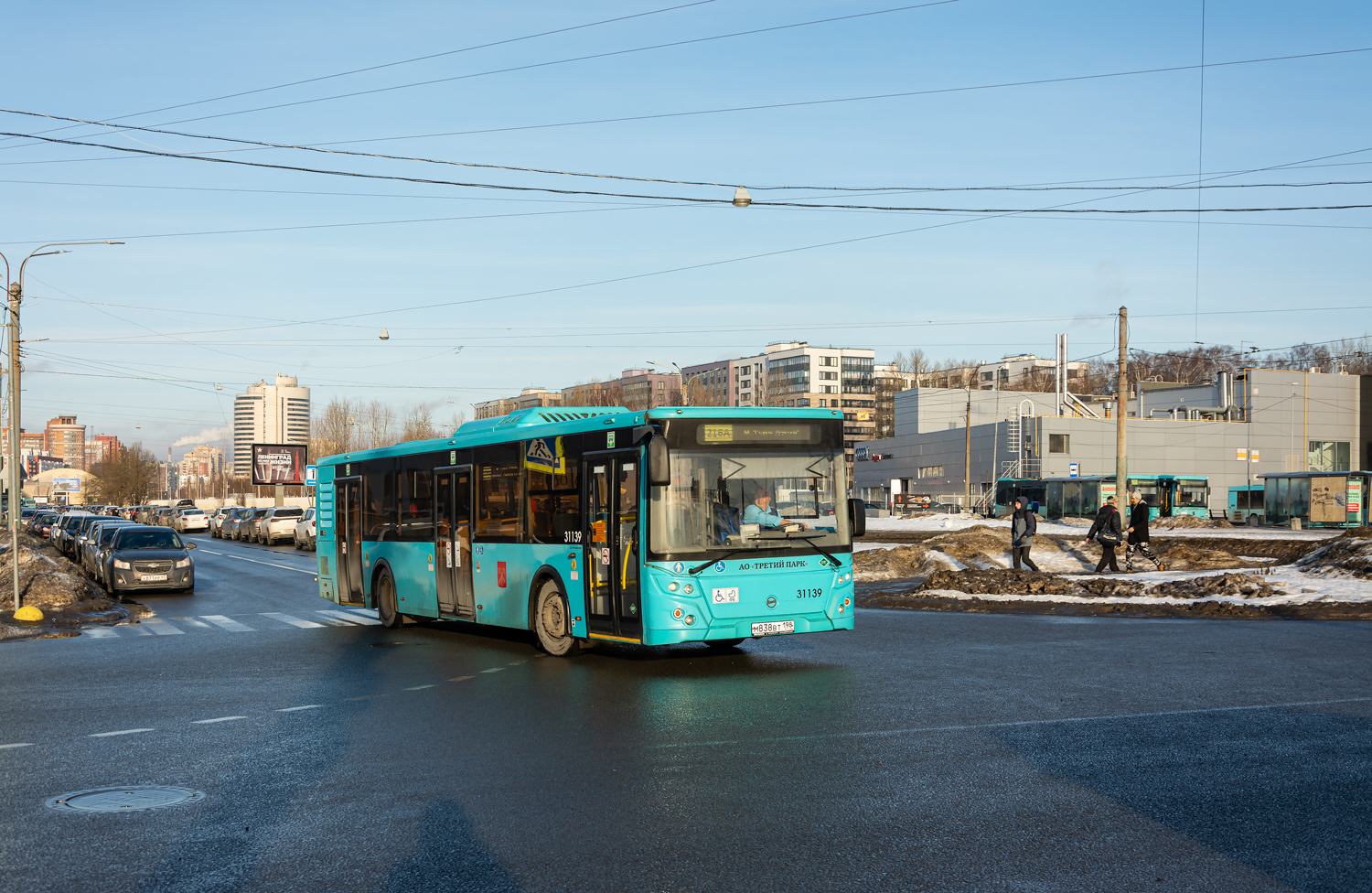 Saint Petersburg, LiAZ-5292.67 (LNG) # 31139