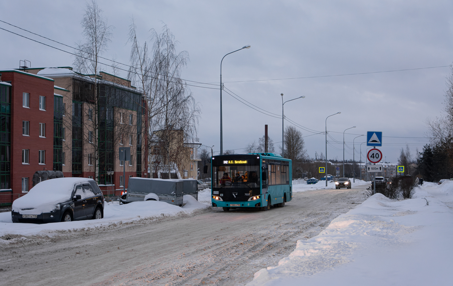 Saint Petersburg, Volgabus-4298.G4 (LNG) # 7031