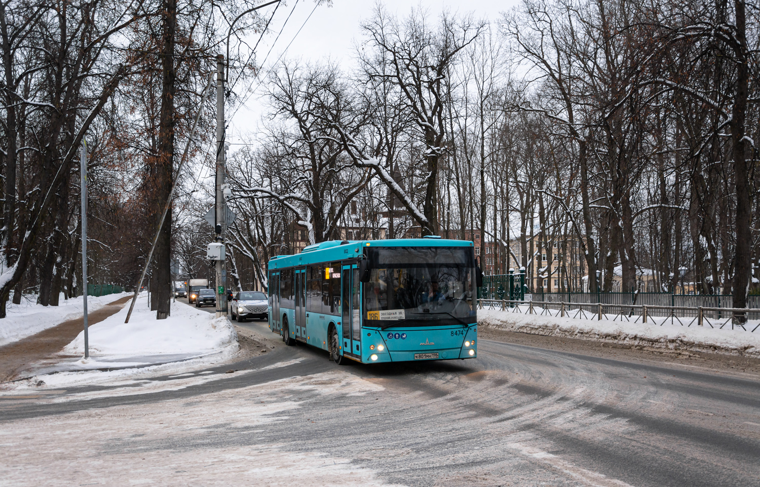 Saint Petersburg, MAZ-203.016 # 8474