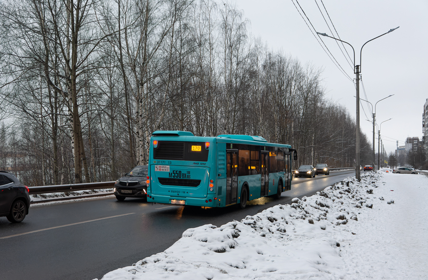 Saint Petersburg, LiAZ-5292.67 (LNG) # 31171