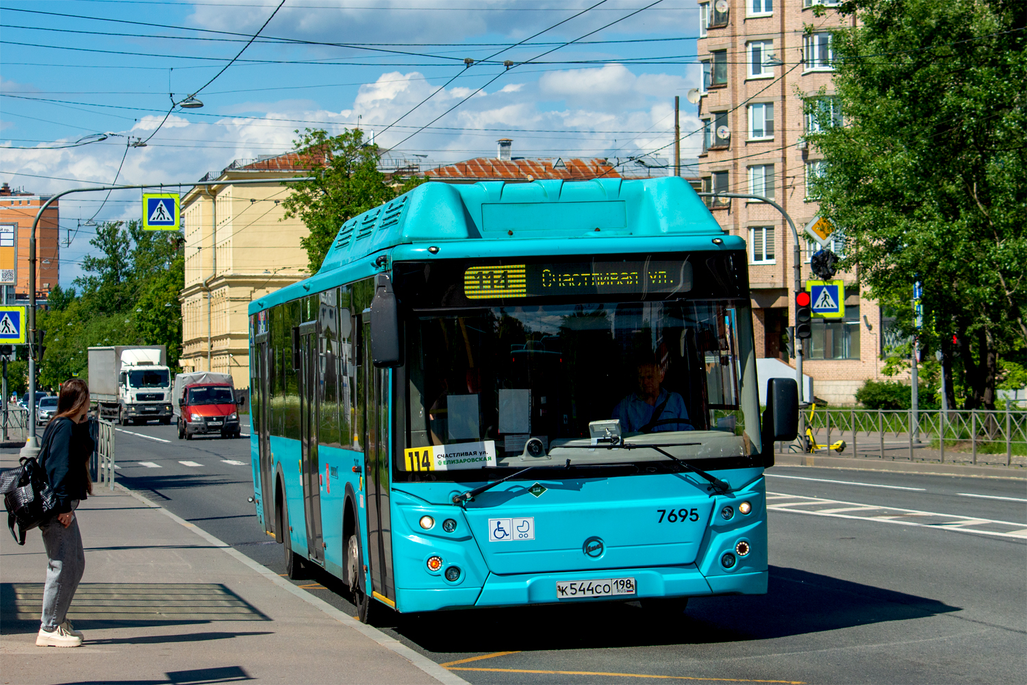 Saint Petersburg, LiAZ-5292.67 (CNG) # 7695