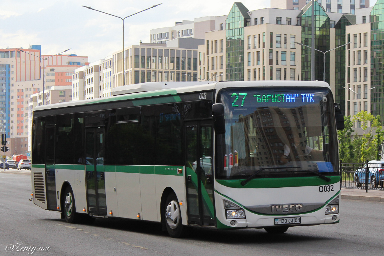 Astana, IVECO Crossway LE 13M (SaryarkaAvtoProm) # O032