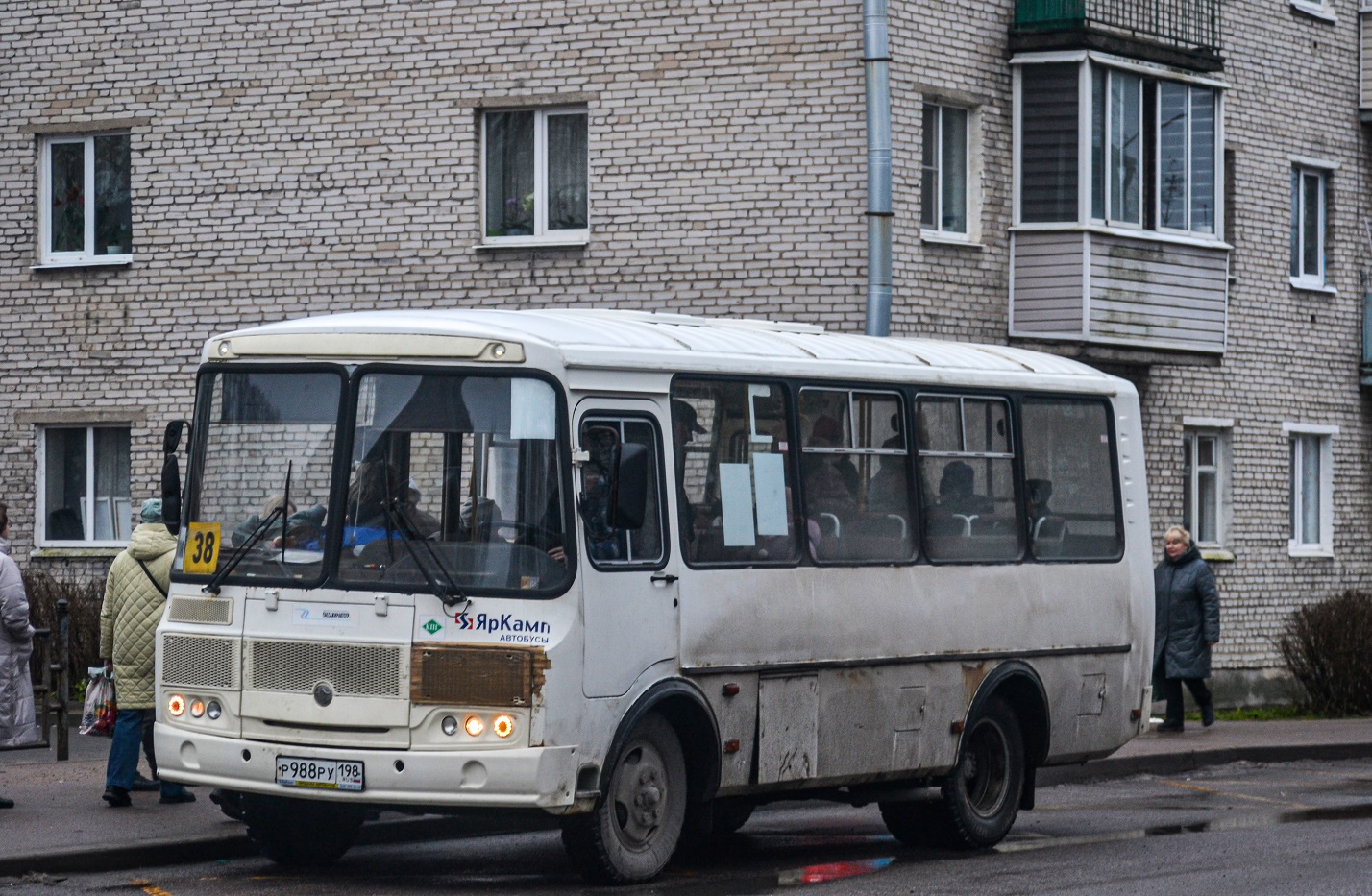 Volosovo, PAZ-320540-12 # Р 988 РУ 198