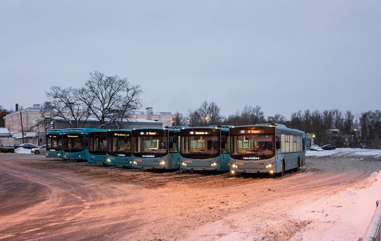 Saint Petersburg, Volgabus-5270.G2 (LNG) # 6148
