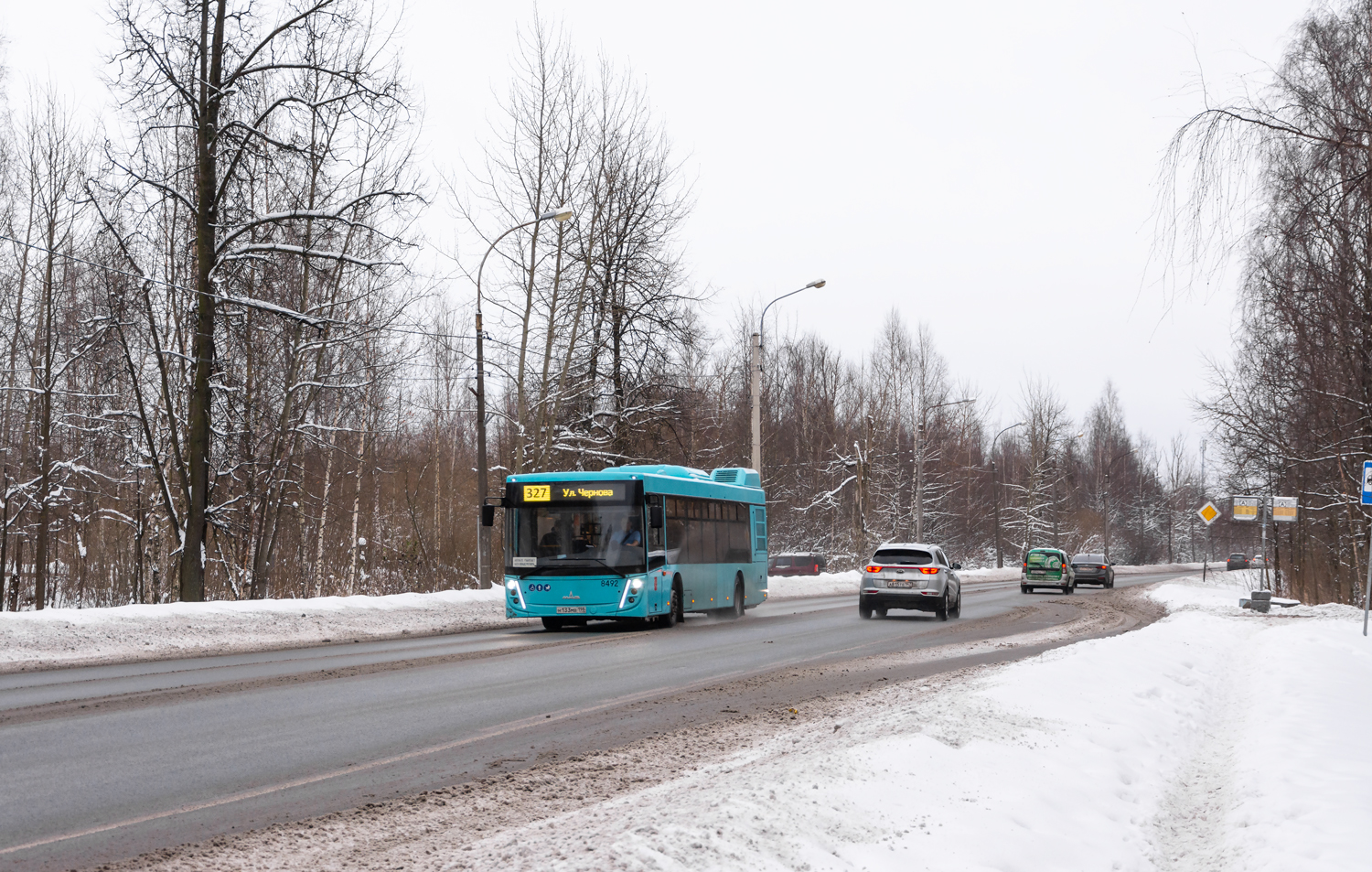 Saint Petersburg, MAZ-203.047 # 8492