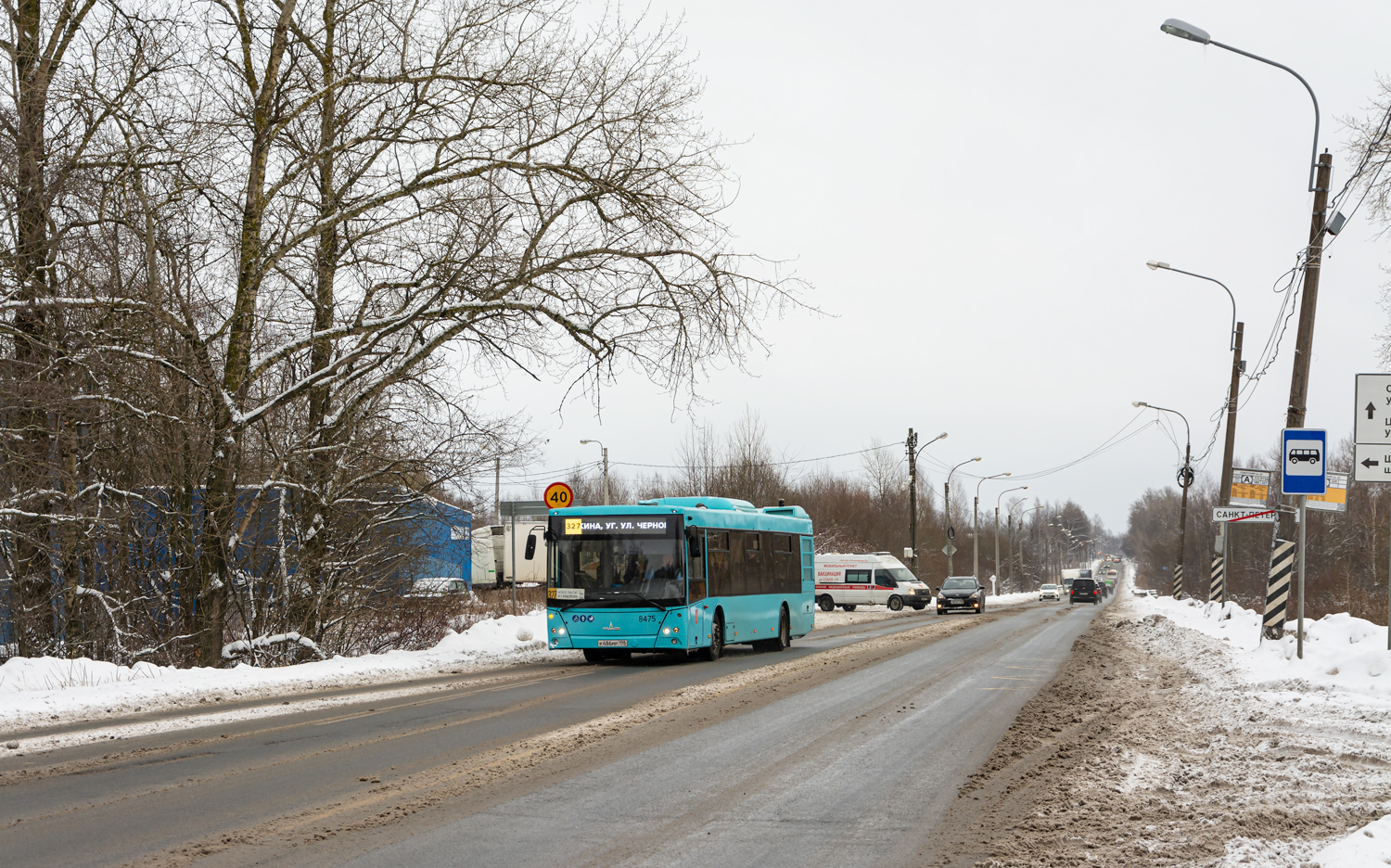 Saint Petersburg, MAZ-203.016 # 8475