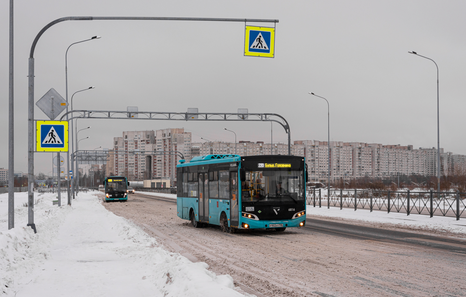 Saint Petersburg, Volgabus-4298.G4 (LNG) # 6816