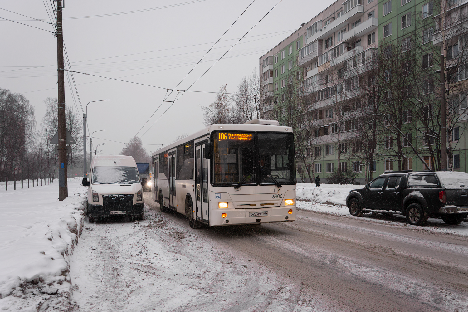 Saint Petersburg, NefAZ-5299-30-32 (5299CN) # 6306