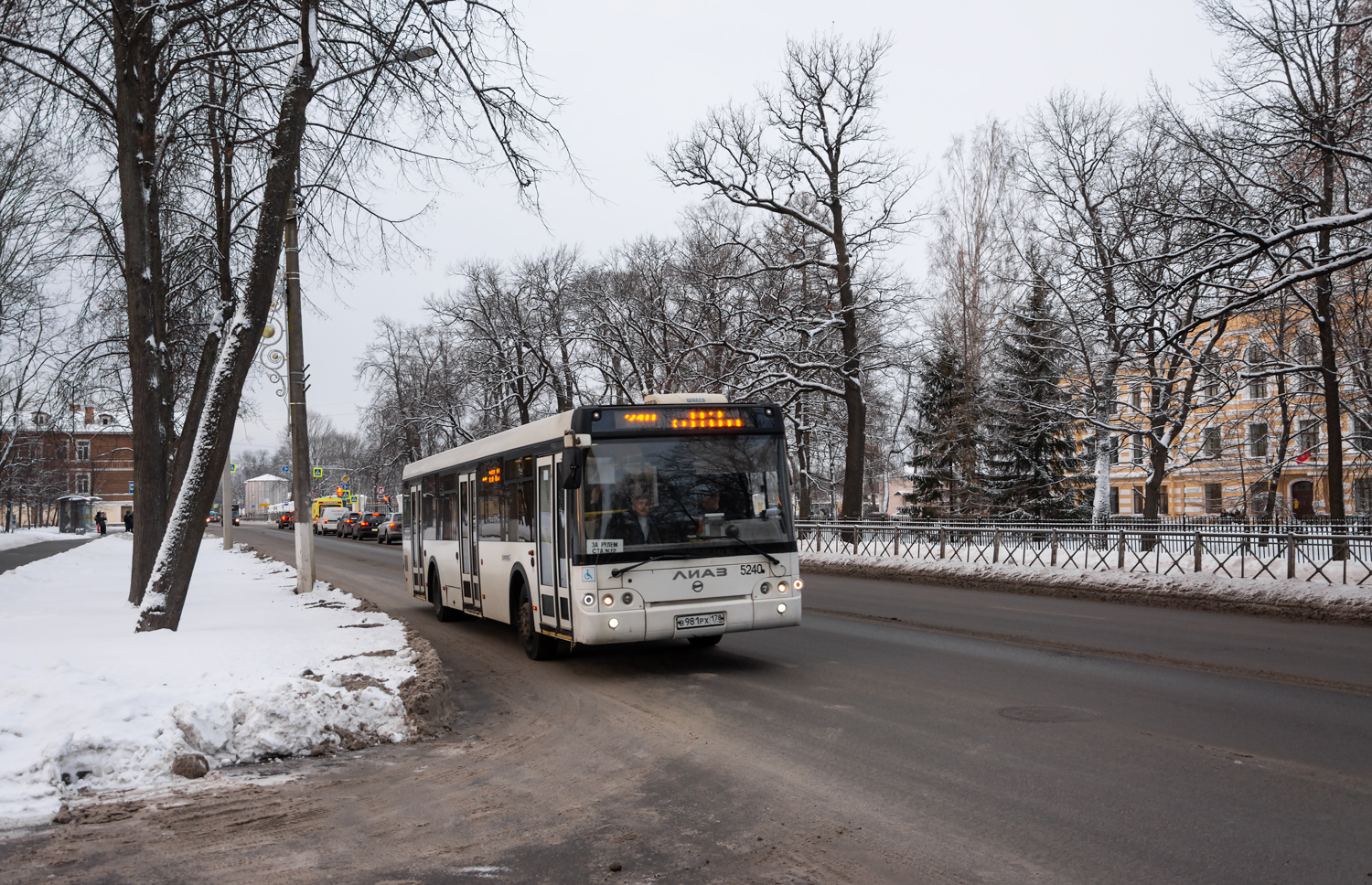 Saint Petersburg, LiAZ-5292.60 # 5240