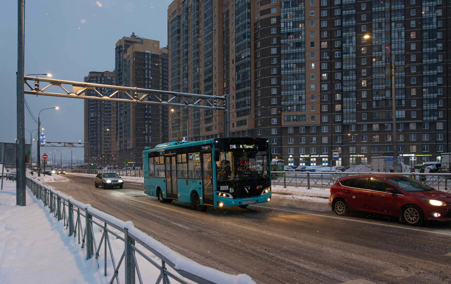 Saint Petersburg, Volgabus-4298.G4 (LNG) # 6719