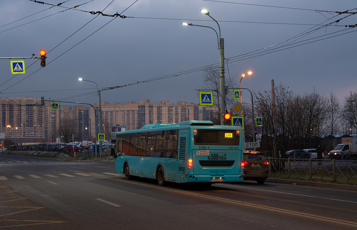 Saint Petersburg, LiAZ-5292.67 (LNG) # 31205
