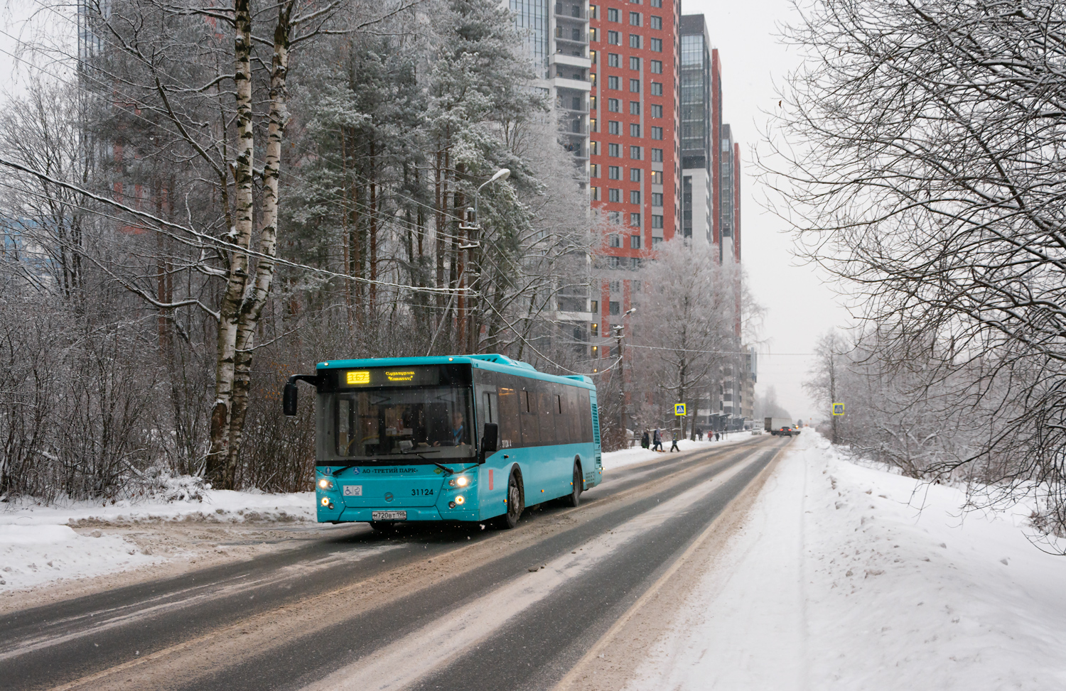 Saint Petersburg, LiAZ-5292.67 (LNG) # 31124