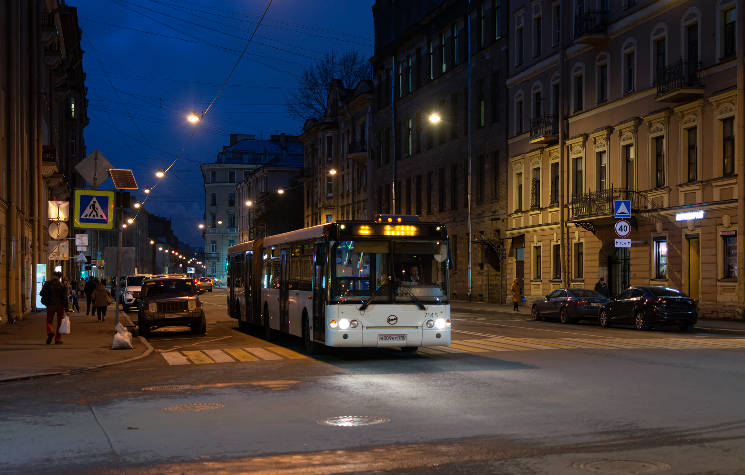 Saint Petersburg, LiAZ-6213.20 # 7145