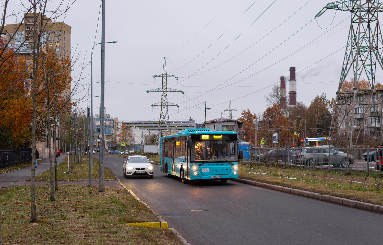 Saint Petersburg, LiAZ-5292.67 (LNG) # 31155